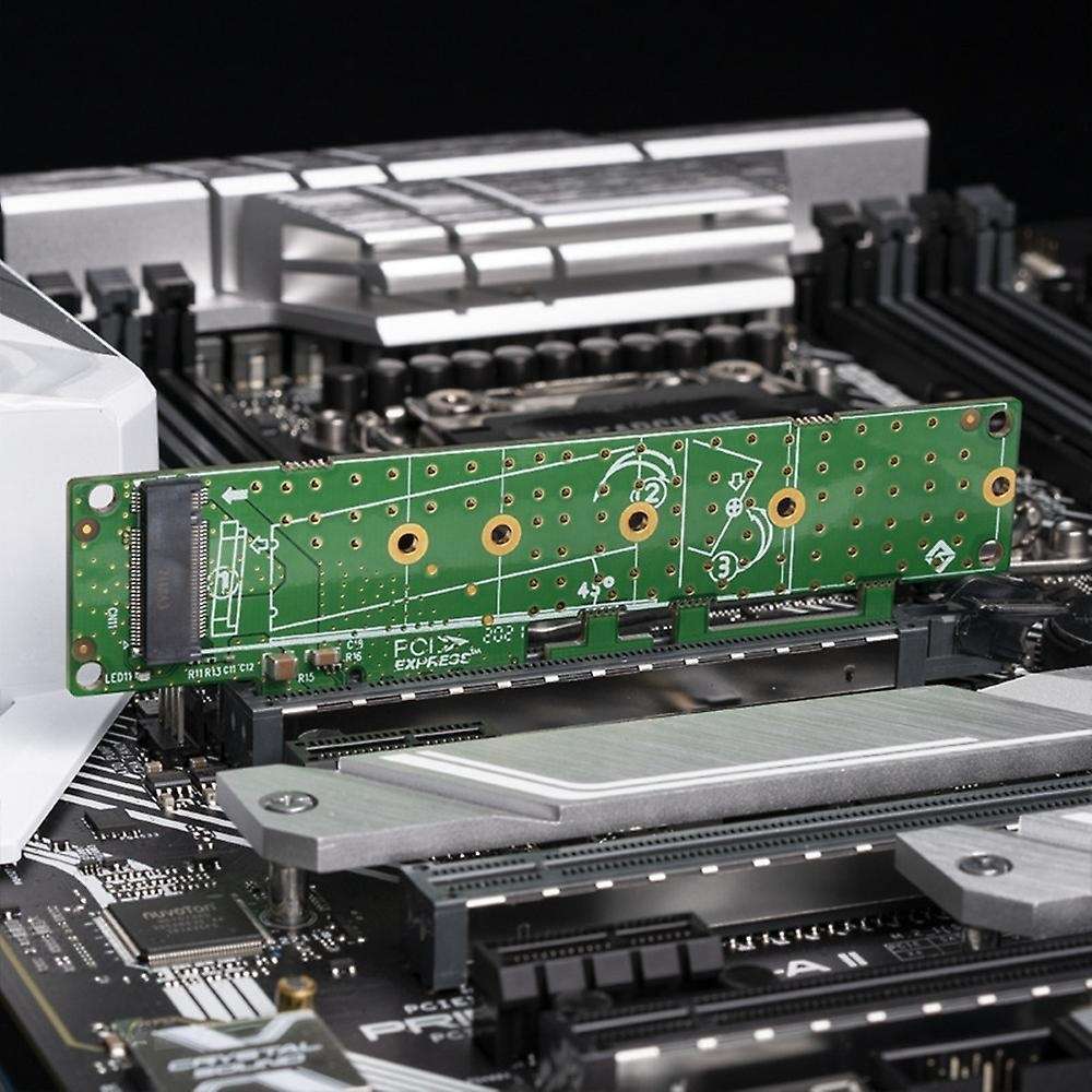Pcie4.0 to M.2nvme Solid State Drive Adapter Card Supports 1u Server