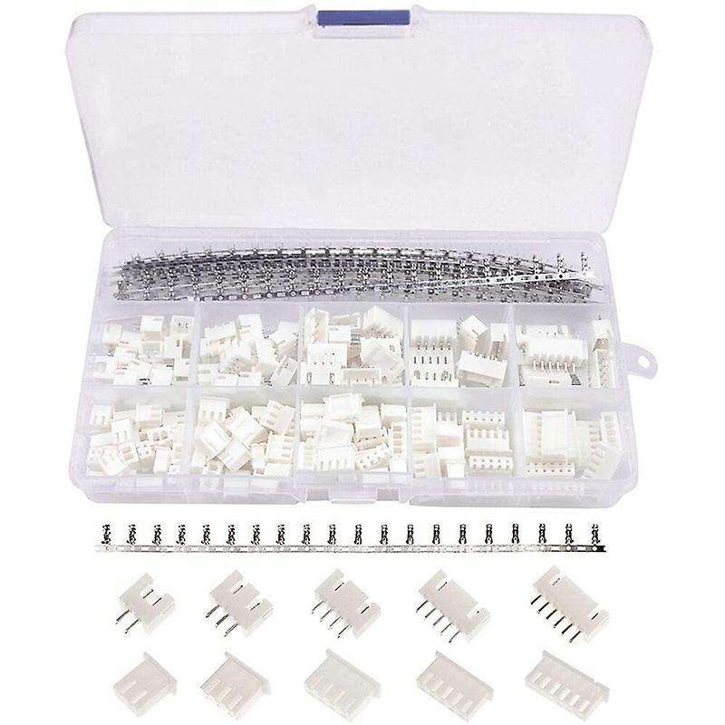 460pcs 2.54mm Jst-xh Kit with 2.54mm Female Pin & 2/3/4/5/6 Pin Plug