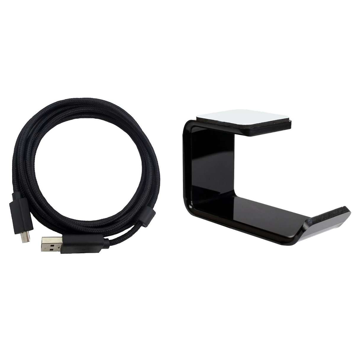 Acrylic Headphone Bracket Wall Mounted Headset Holder Desk