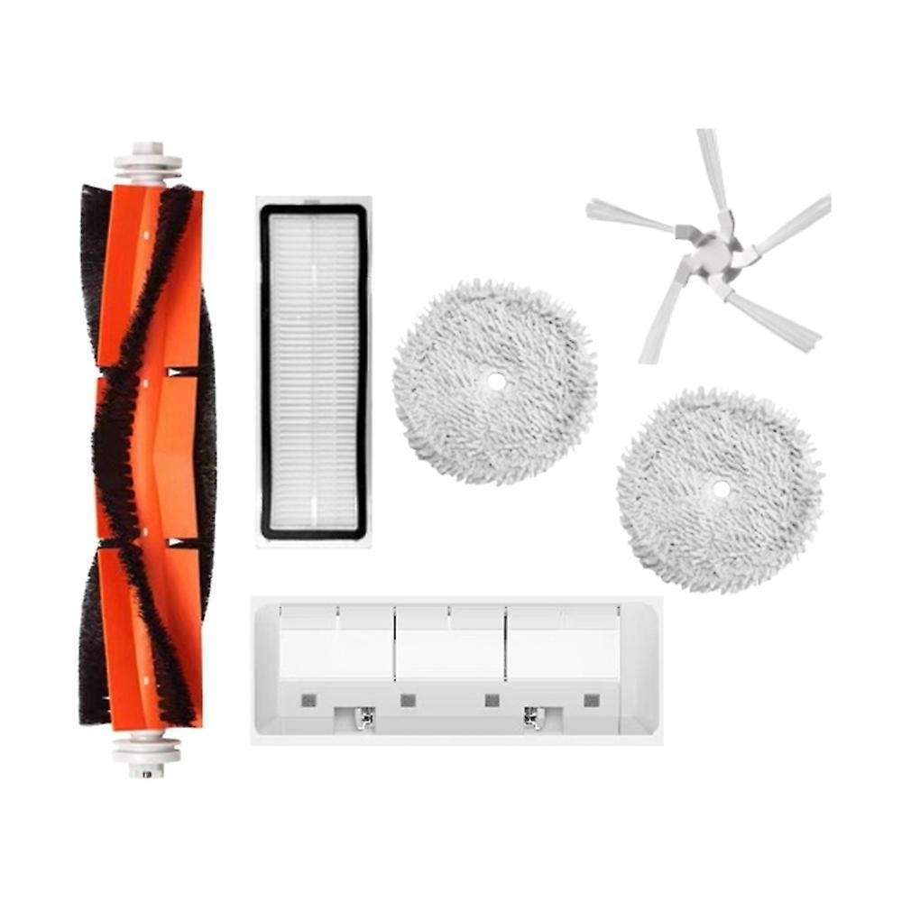 6pcs Parts for Xiaomi Dreame W10 Robot Vacuum Cleaner Main Side Brush