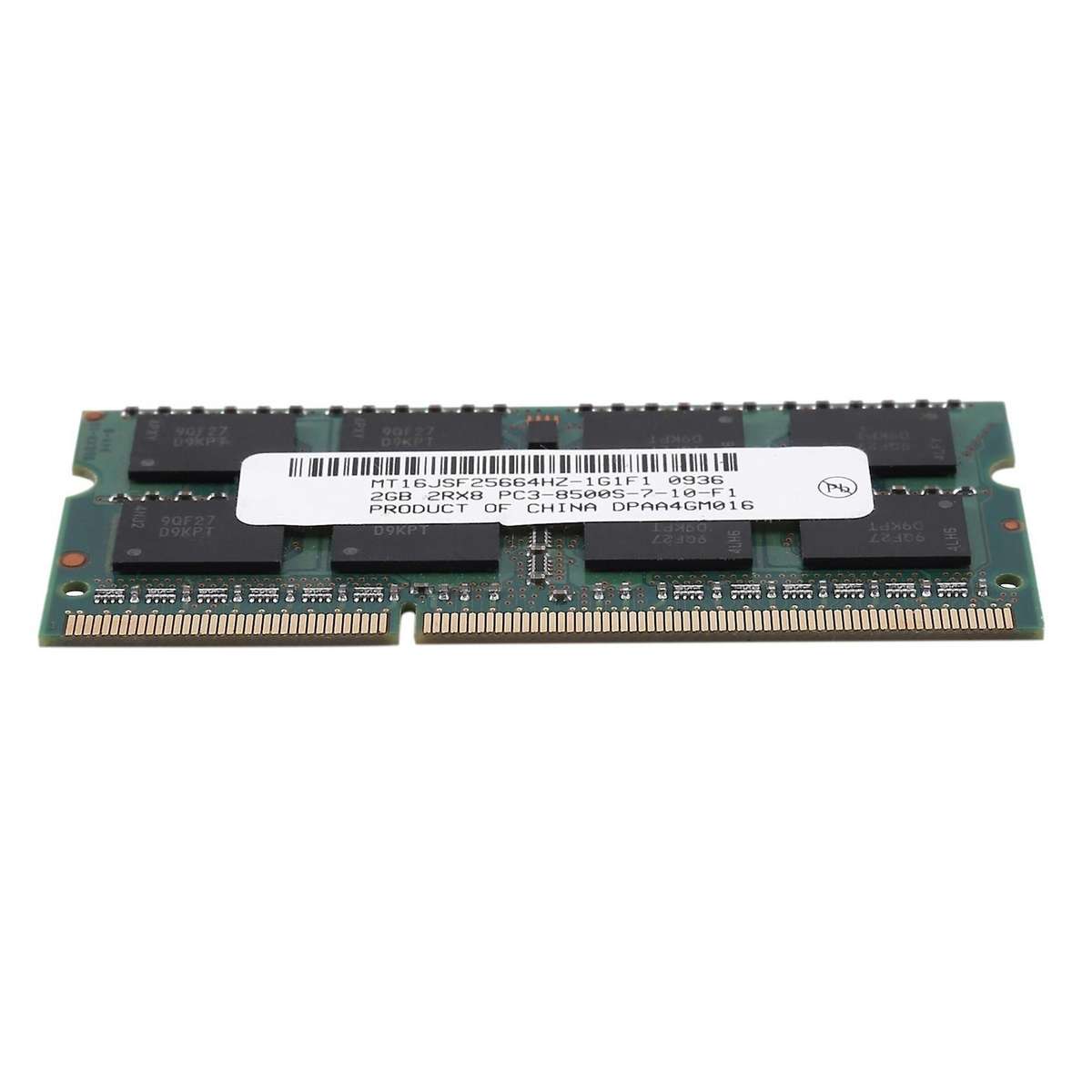 Ddr3 2gb Laptop Memory Ram 2rx8 Pc3-8500s 1066mhz 204pin 1.5v Ram