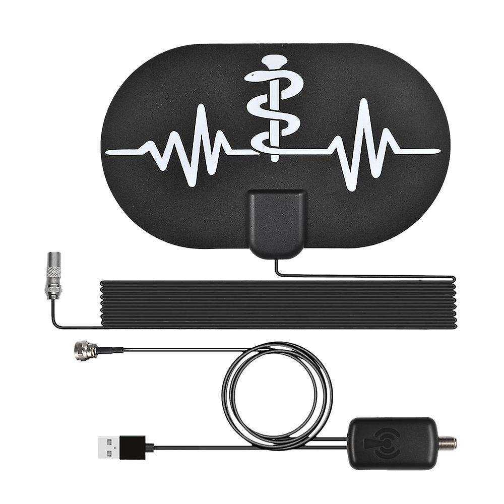 4k Indoor Digital Hdtv Antenna Tv 3600 Miles Radius Dvb-t2 Isdb-tb