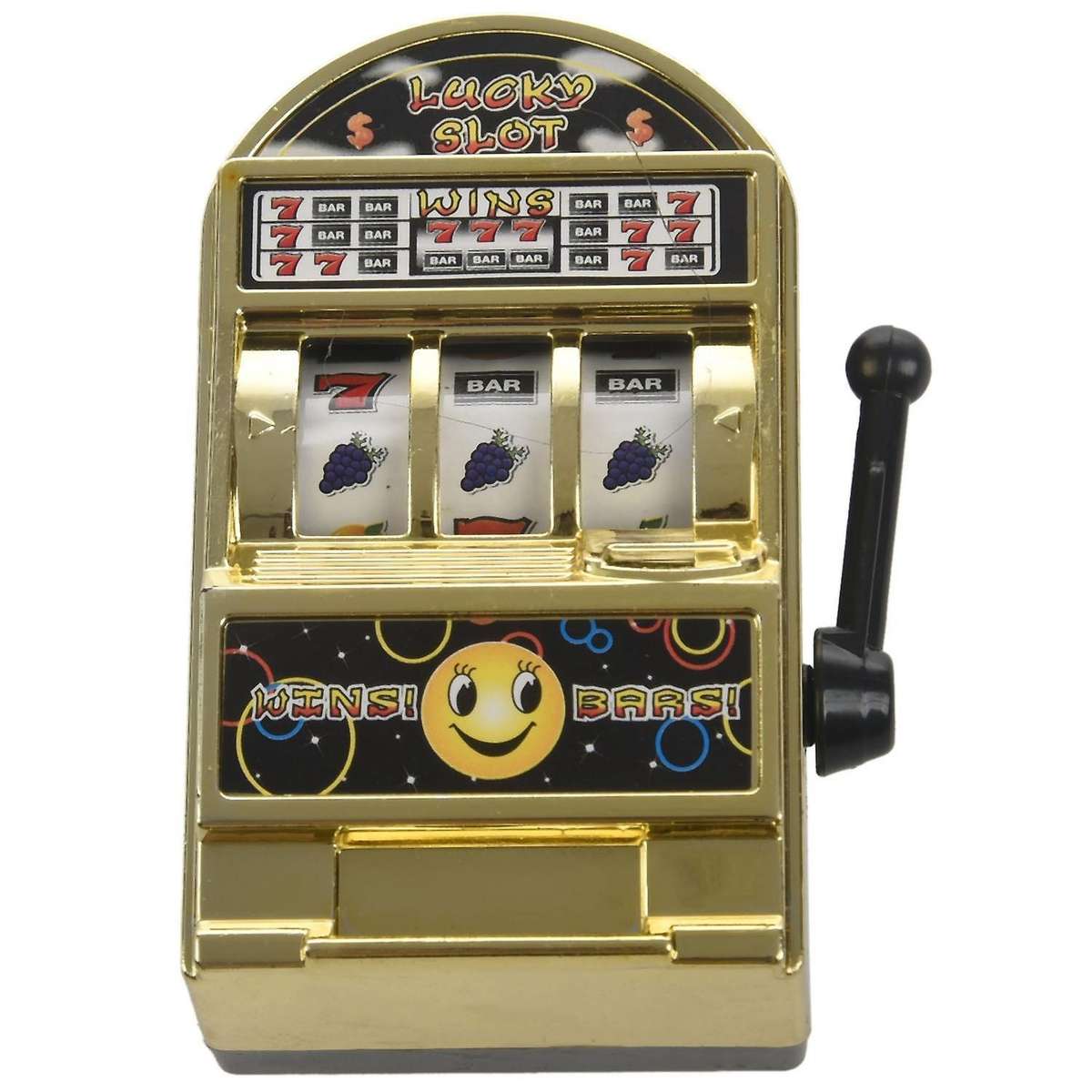 Casino Jackpot Fruit Slot Machine Money Decompression Toys Gold