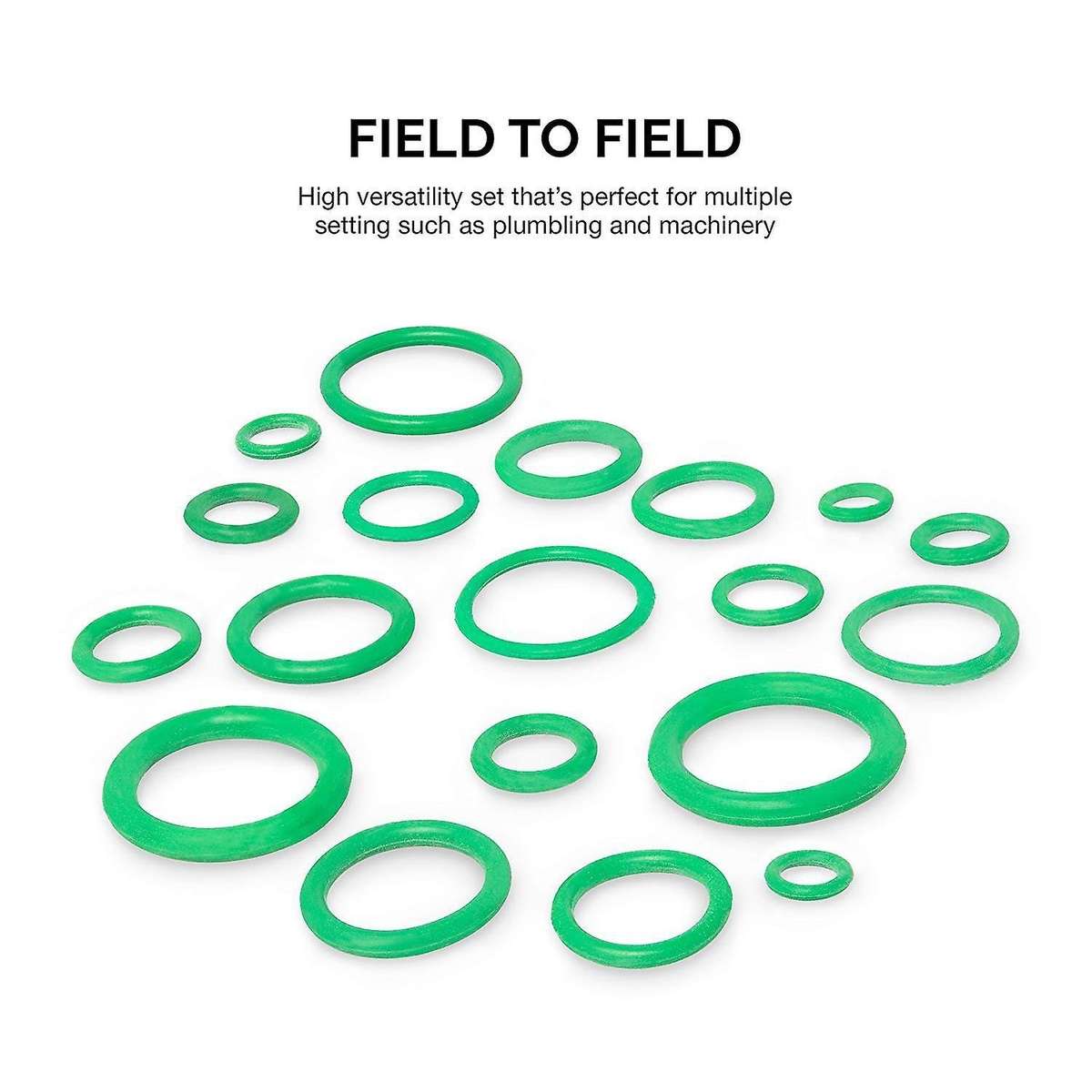 270 Pcs/set Rubber O Ring Washer Seals Watertightness Assortment