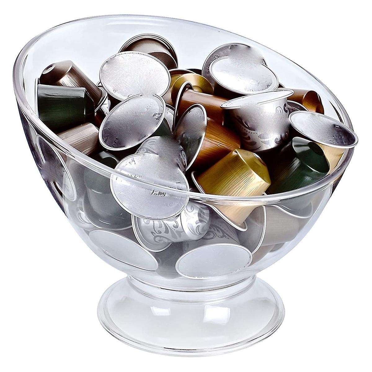Coffee Pod Holder K Cup Holder Transparent Plastic Large Capacity