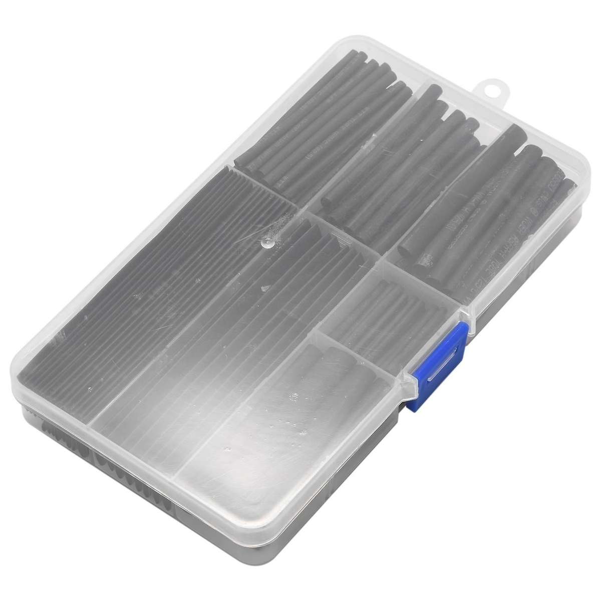 150pcs Wire Black Case Set Heat Shrink Tubing Wrap Tube Assorted