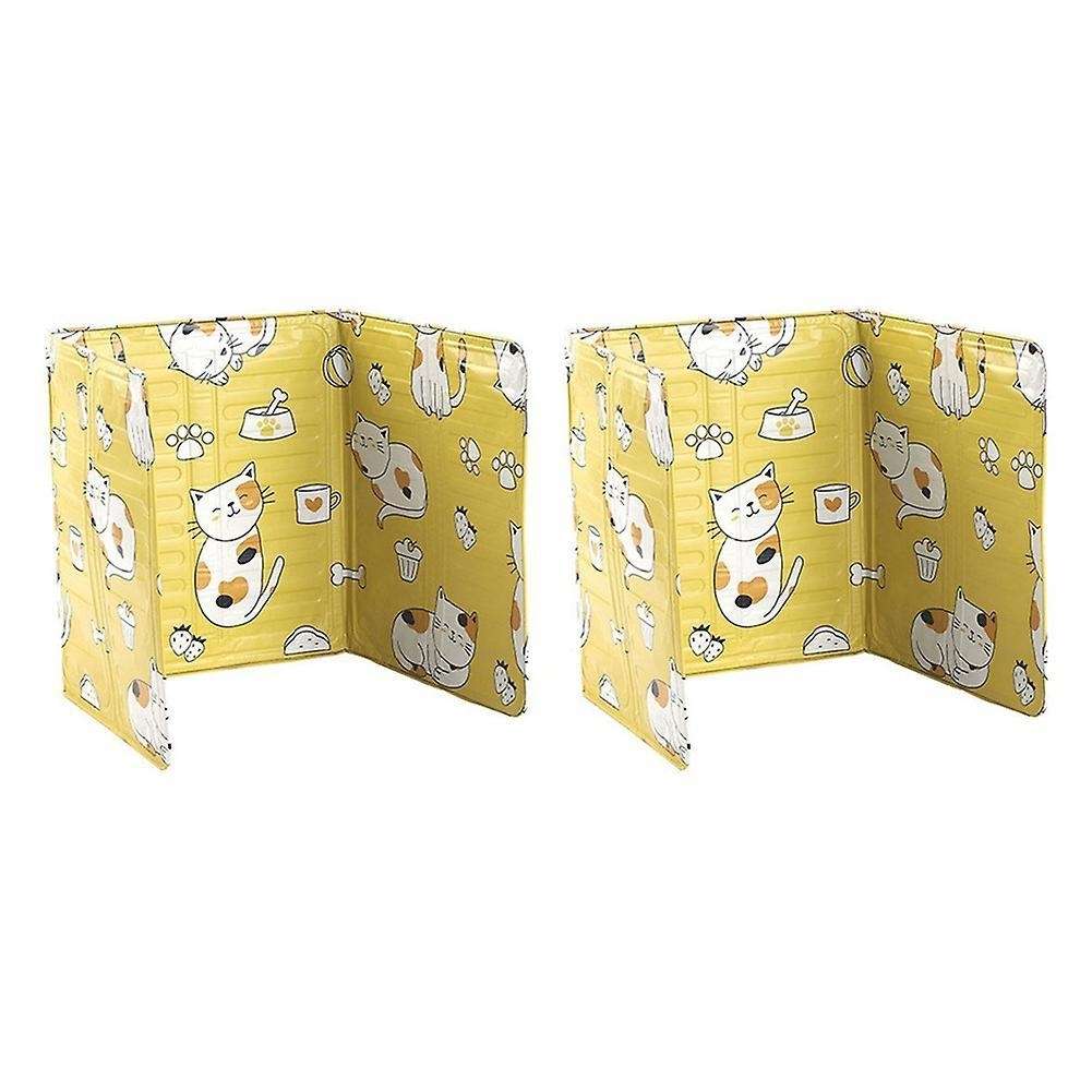 Aluminum Kitchen Gas Stove Baffle Plate Kitchen Splatter Screens -3