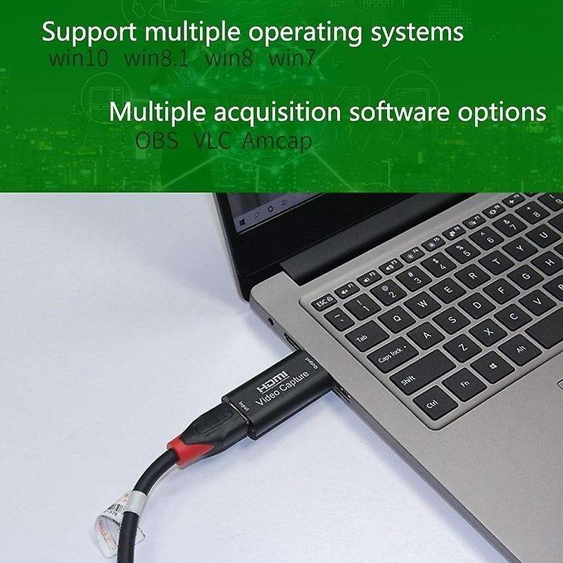 Usb2.0 Hdmi Video Capture Card for Computer Youtube Obs Broadcast