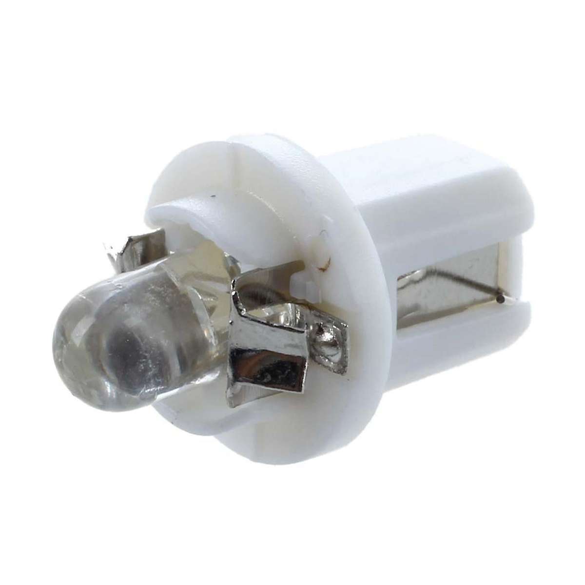 10x Led Bulb Meter Dash B8-5d T5 Lamp with Holder Blue Tuning Auto
