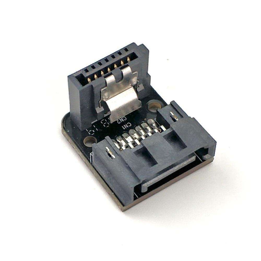 2pcs Sata 7pin Male to Sata7pin Female Adapter for Ssd Hdd,a Style