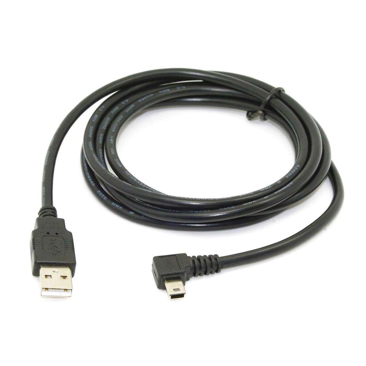 5pin 90 Degree to Usb 2.0 Male Cable with Emi Ferrite Core 5 Meters