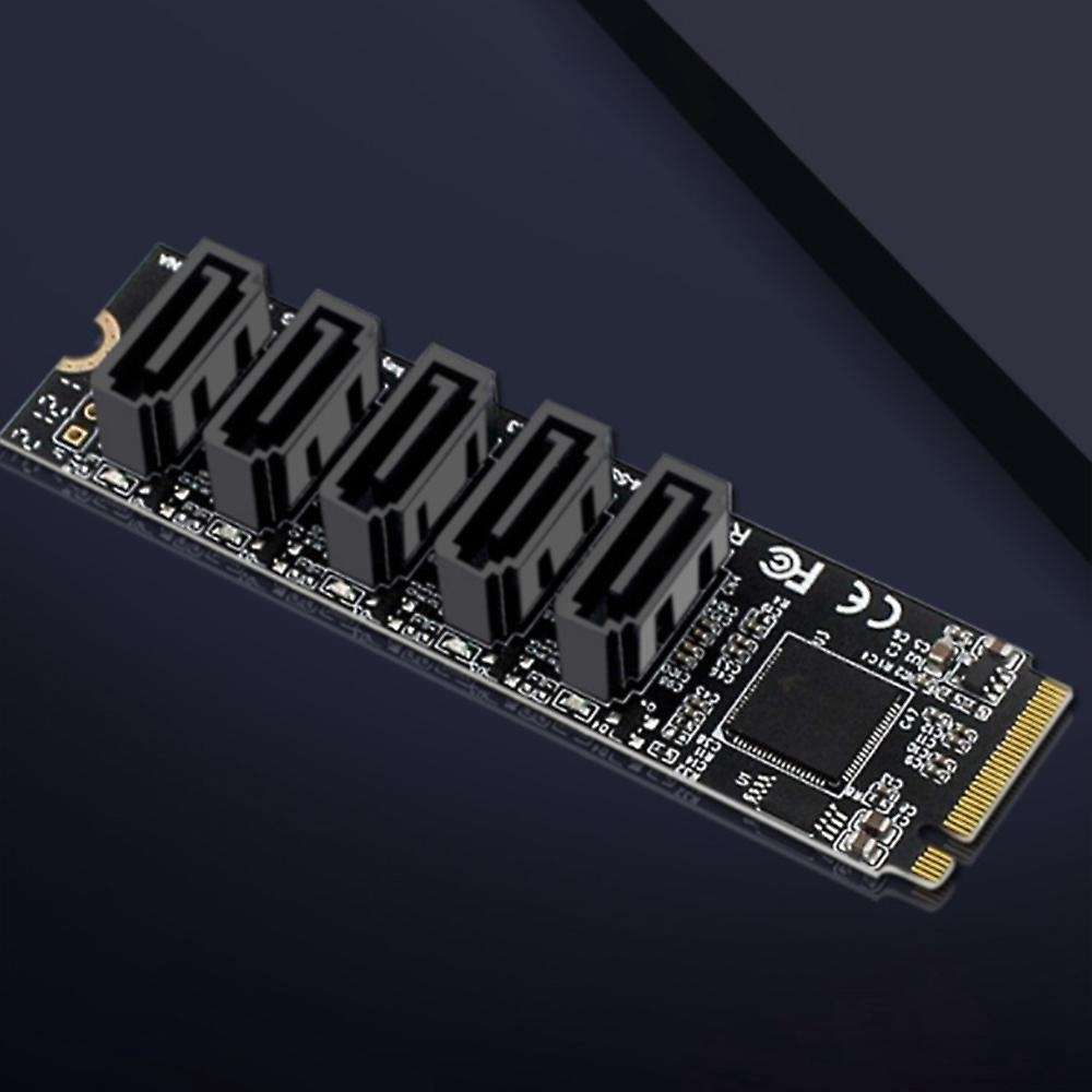Pci-e Sata Card Pcie X16 Nvme M.2 Raid Array Expansion to Sata