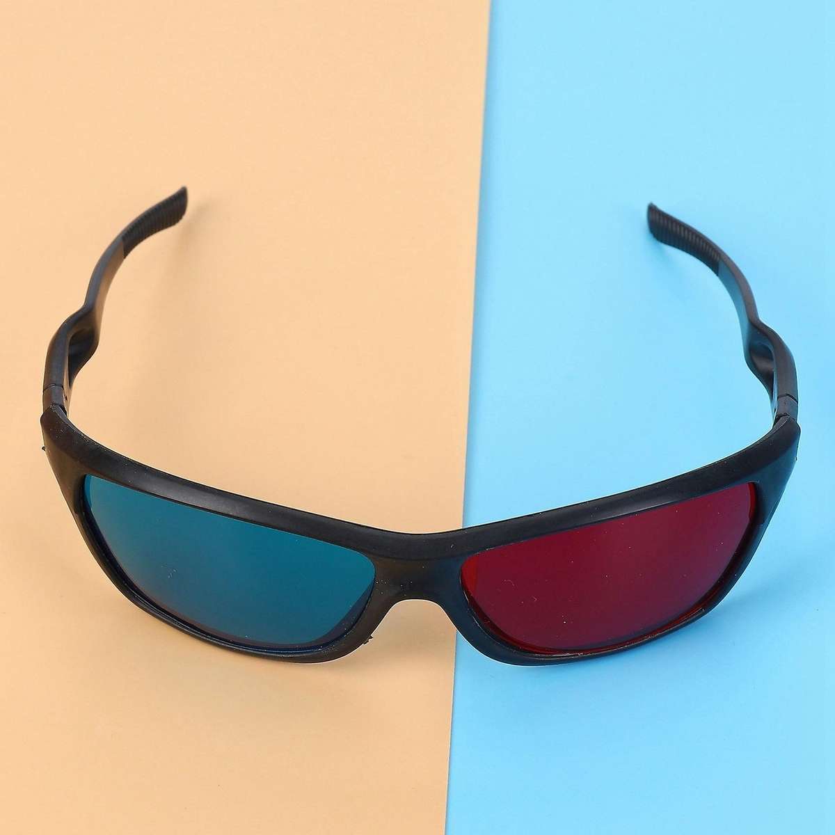 5x Red and Blue Anaglyph Dimensional 3d Glasses for Tv Movie Game