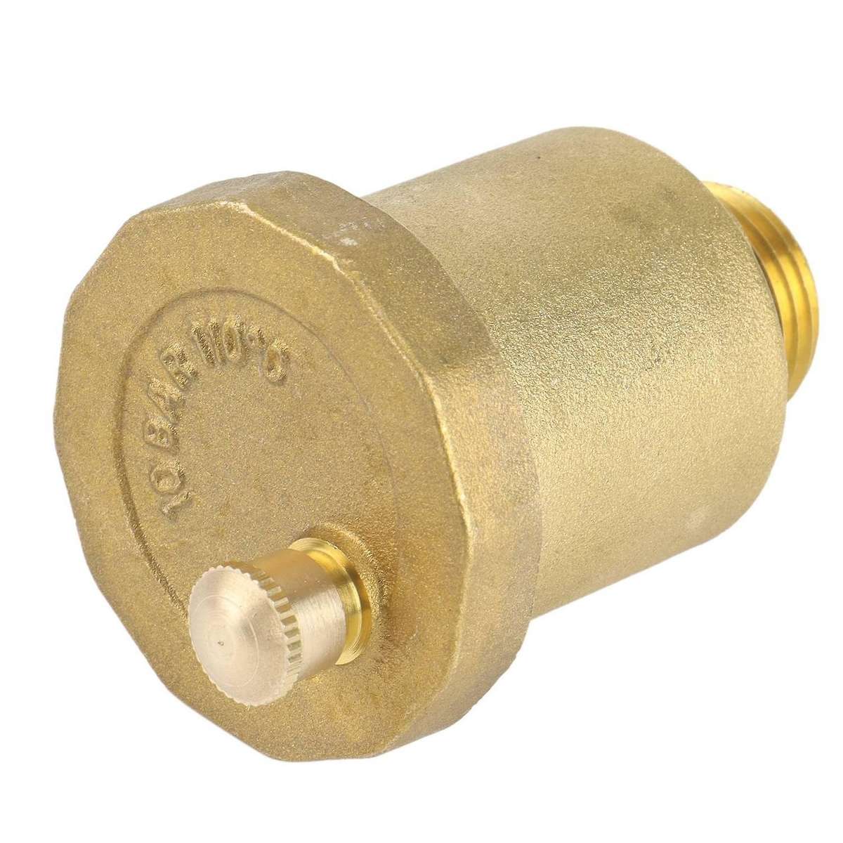 Brass Automatic Air Vent Valve 1/2 Inch Male Thread for Solar Water