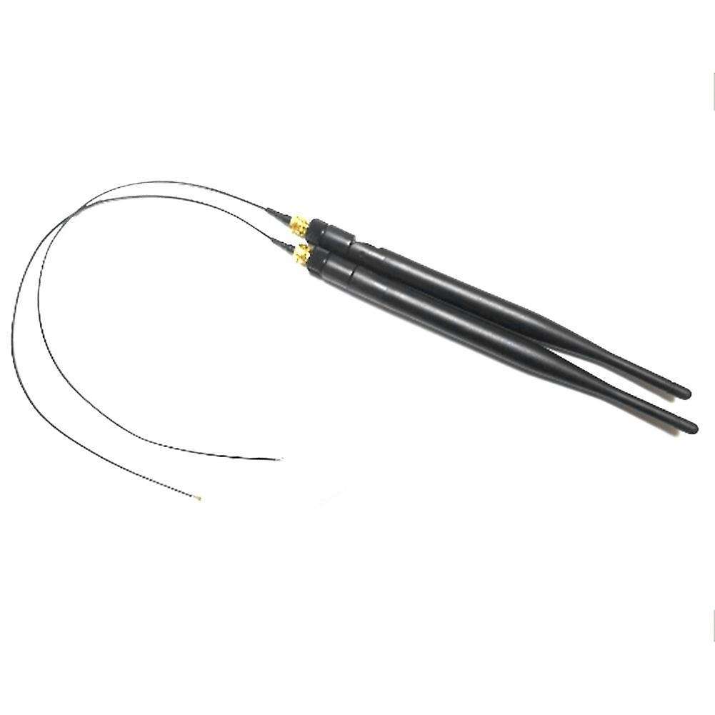2x 6dbi M.2 Ipex Mhf4 U.fl Cable to Rp-sma Wifi Antenna Signal Cable