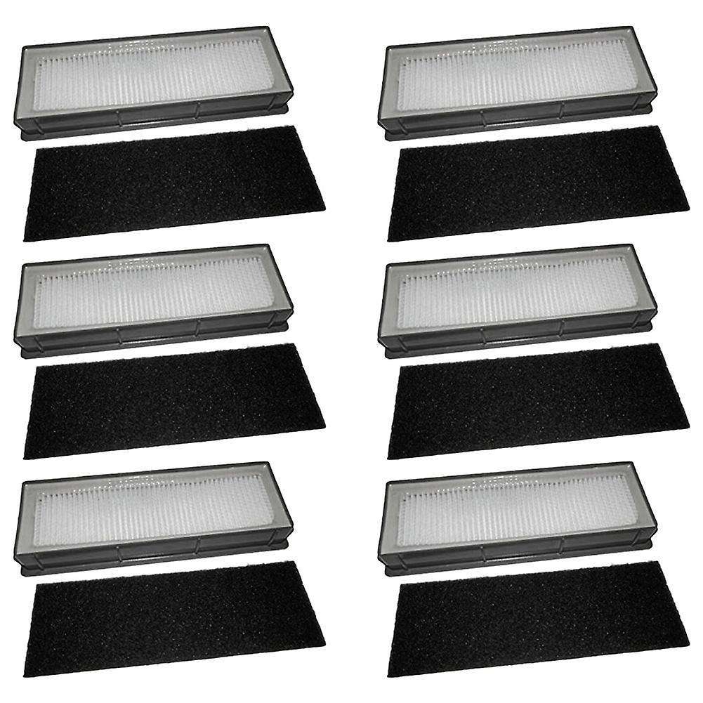 6pcs Hepa Filter Vacuum Cleaner Parts for Ecovacs M88 900 901