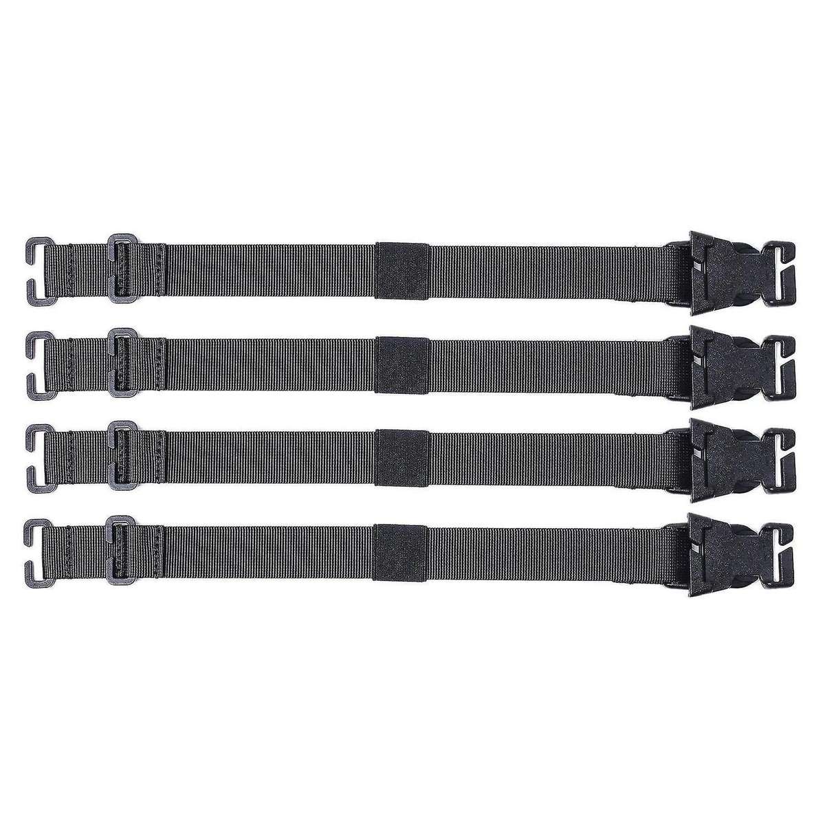 4pcs Molle Straps Backpack Vest Adapter Belts for Outdoor A