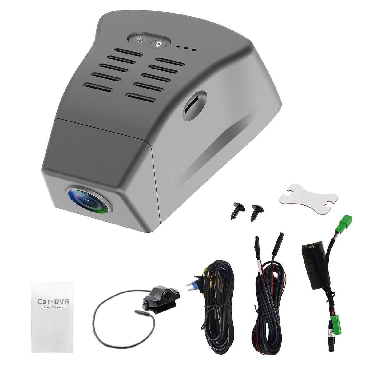 Car Wifi Dvr Recorder Cameras Dash Cam 4k Uhd 2160p+1080p