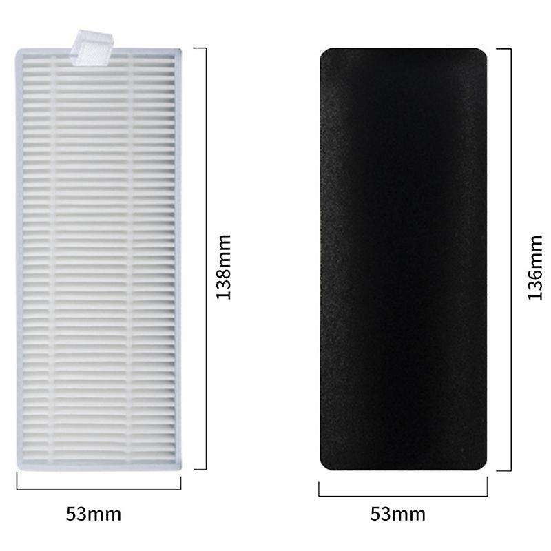 5 Set for Ecovacs Dgn22/u2 Pro Filter Cotton Filter Elements