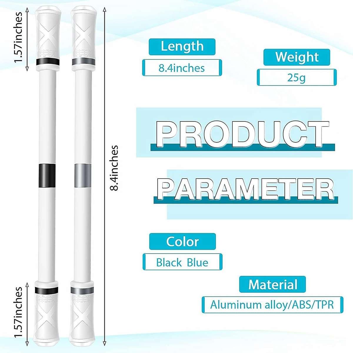 4 Pcs Spinning Pen Mod Gaming Spinning Pens with Weighted Ball B