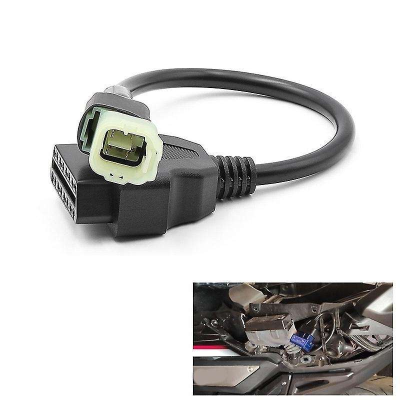 Obd2 to 4 Pin Diagnostic Adapter Cable Parts for Honda Motorbikes