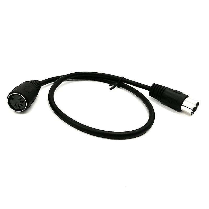 5-pin Din Male to Female Midiat Adapter Cable for Midi Keyboard 1.5m