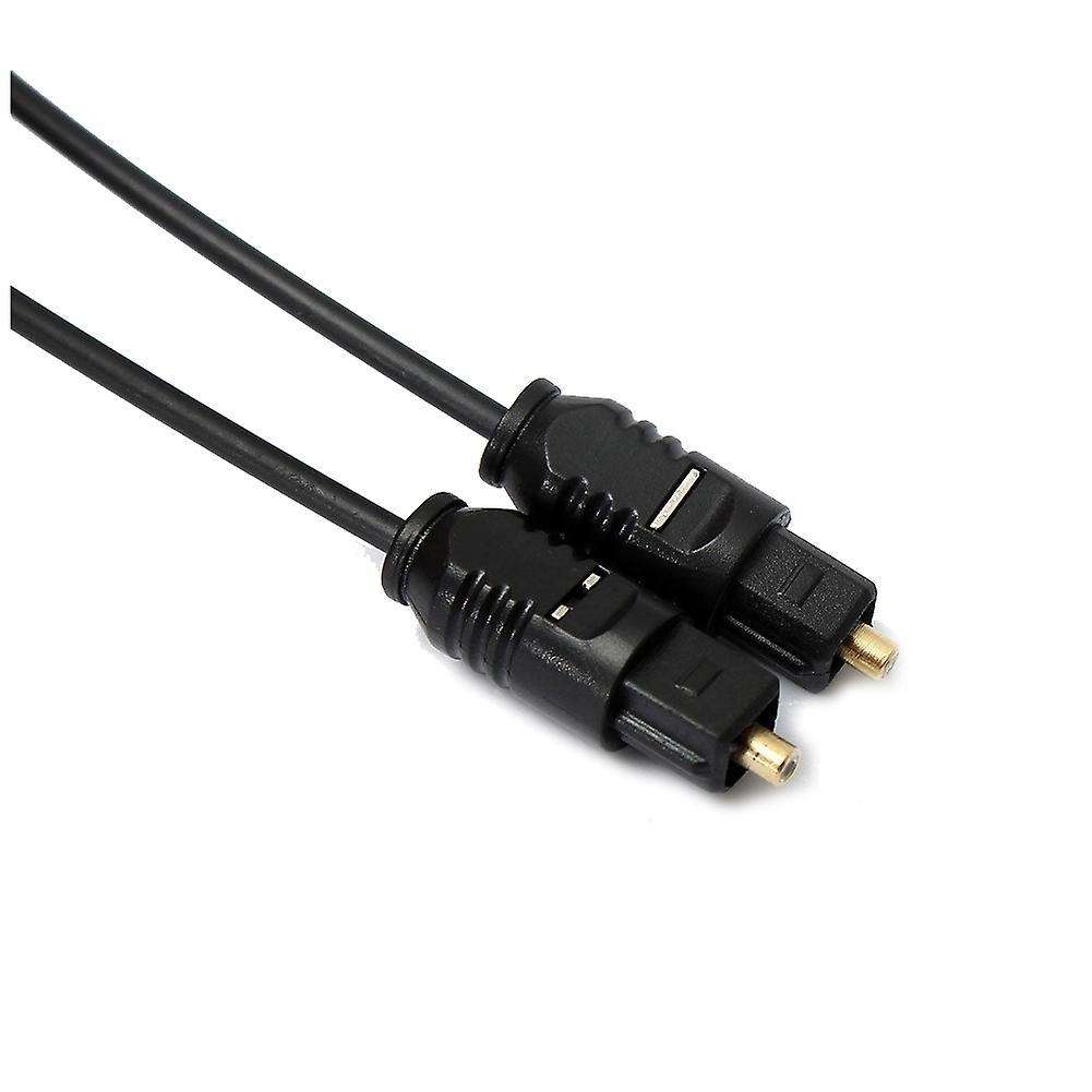 3.3ft /1m Digital Audio Fiber Optic Spdif Dvd Cd Toslink Cable Cord