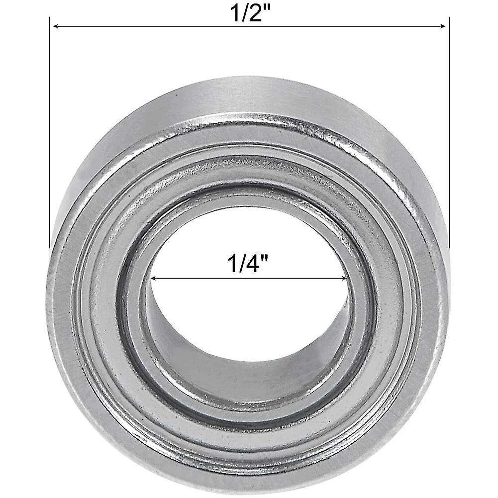 5pc Bearings, for 1/4 Inch Shank Router Bit,1/4 Inch I.d. 1/2 Inch Od