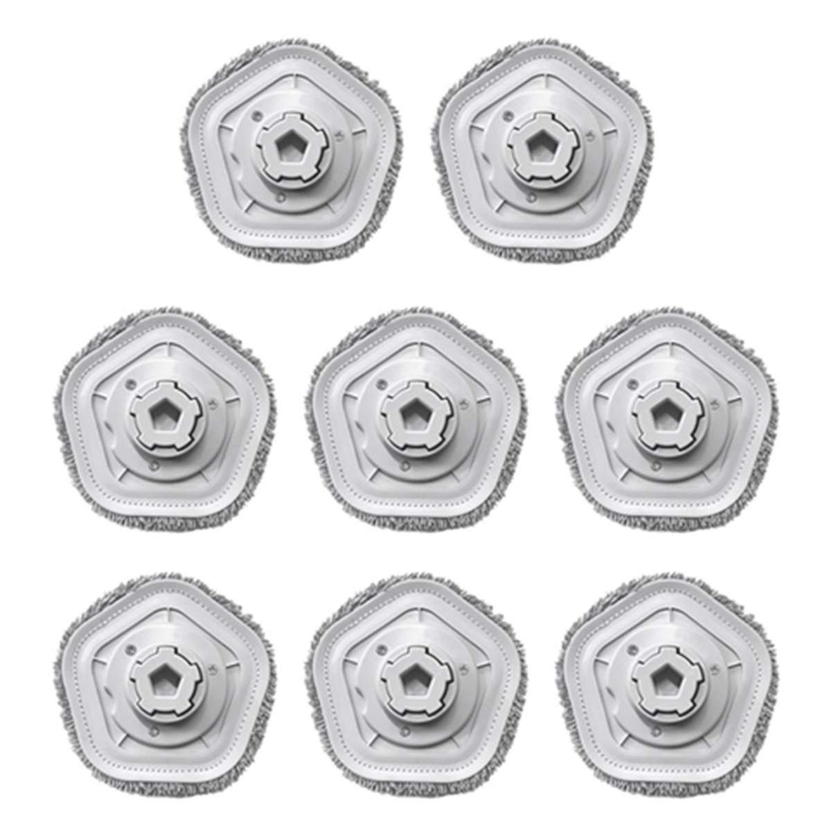 8pcs Mop Pad Cloth Parts for Xiaomi Dreame Bot W10 & W10 Pro