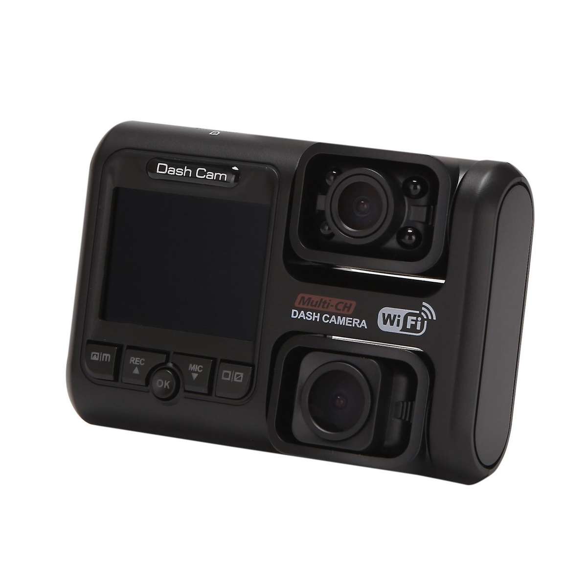 4k 2160p Wifi Logger Dual Lens Car Night Vision Dual Camera(no Gps)