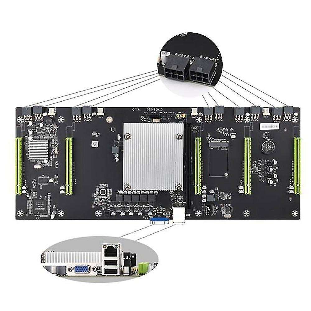 Eth79-x5b Motherboard with E5 2620 Cpu+128g Ssd+hd Virtual Display