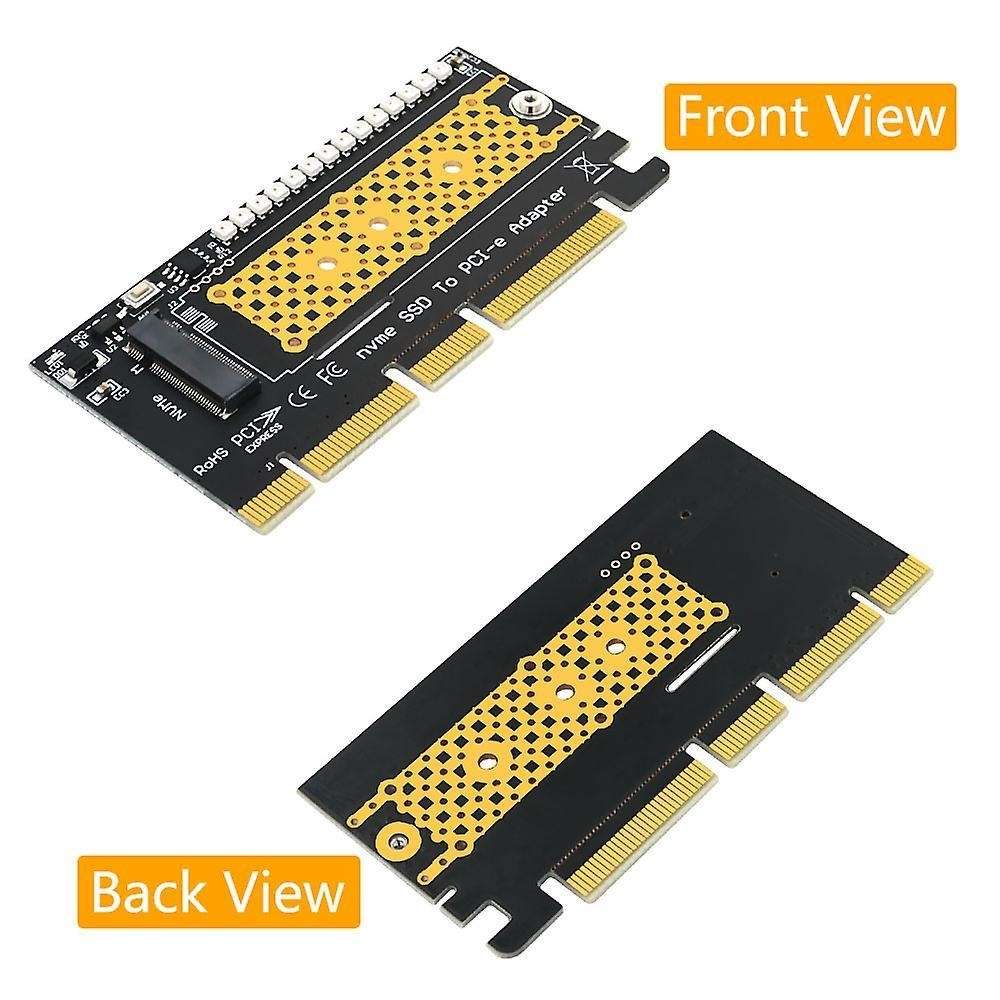 M.2 Nvme Ssd to Pci-e 4x/8x/16x Adapter with 3528 Colorful Flash