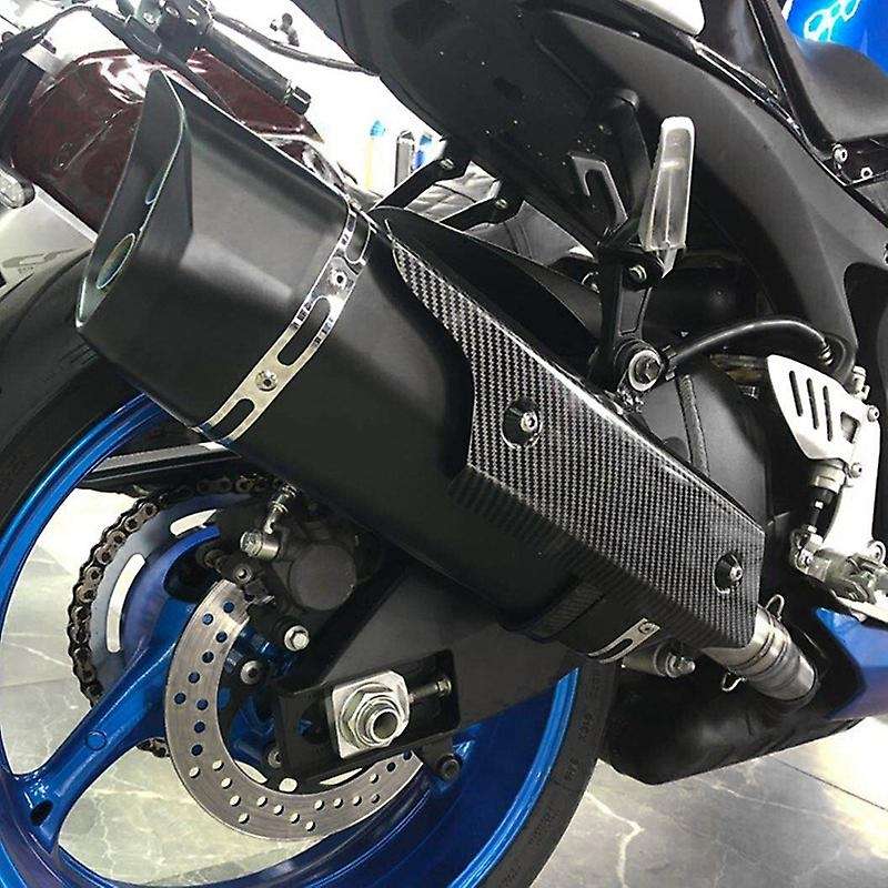 220mm Motorcycle Exhaust Pipe Muffler Tip Protector Heat Shield Cover Guard Anti-Scalding Cover