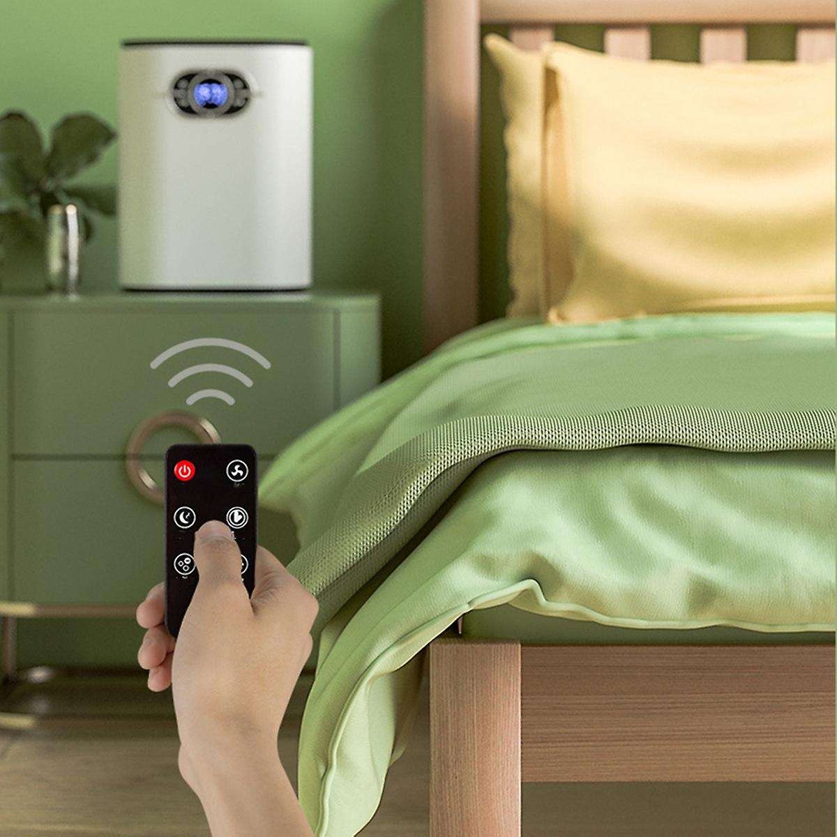 22W Home Dehumidifier Negative Ion Air Cleaner Energy Saving Air Dryer Low Noise 1200Ml Water Tank E