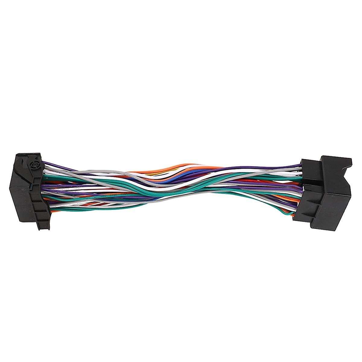 23cm 52Pin Extension Adapter Cable with Quadlock Connector Radio Wiring Harness for A1 A3 A4 A5 A6