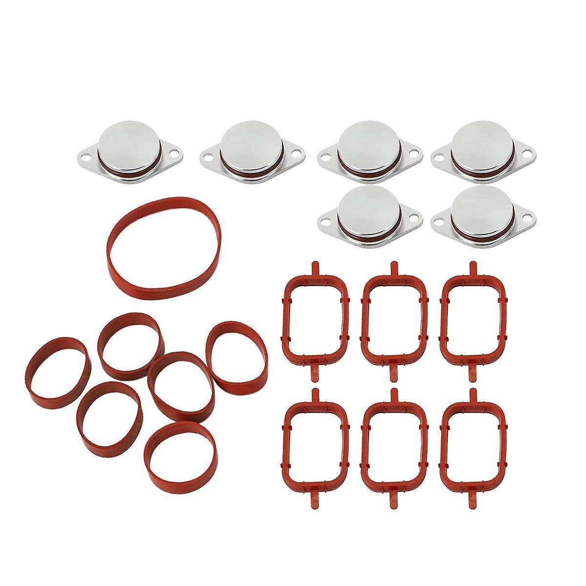 26Pcs Intake Manifold Seal Gasket Kit 11612246945 11617790198 for 3 5 6 7 Series E61 E63 E70 E83 E9