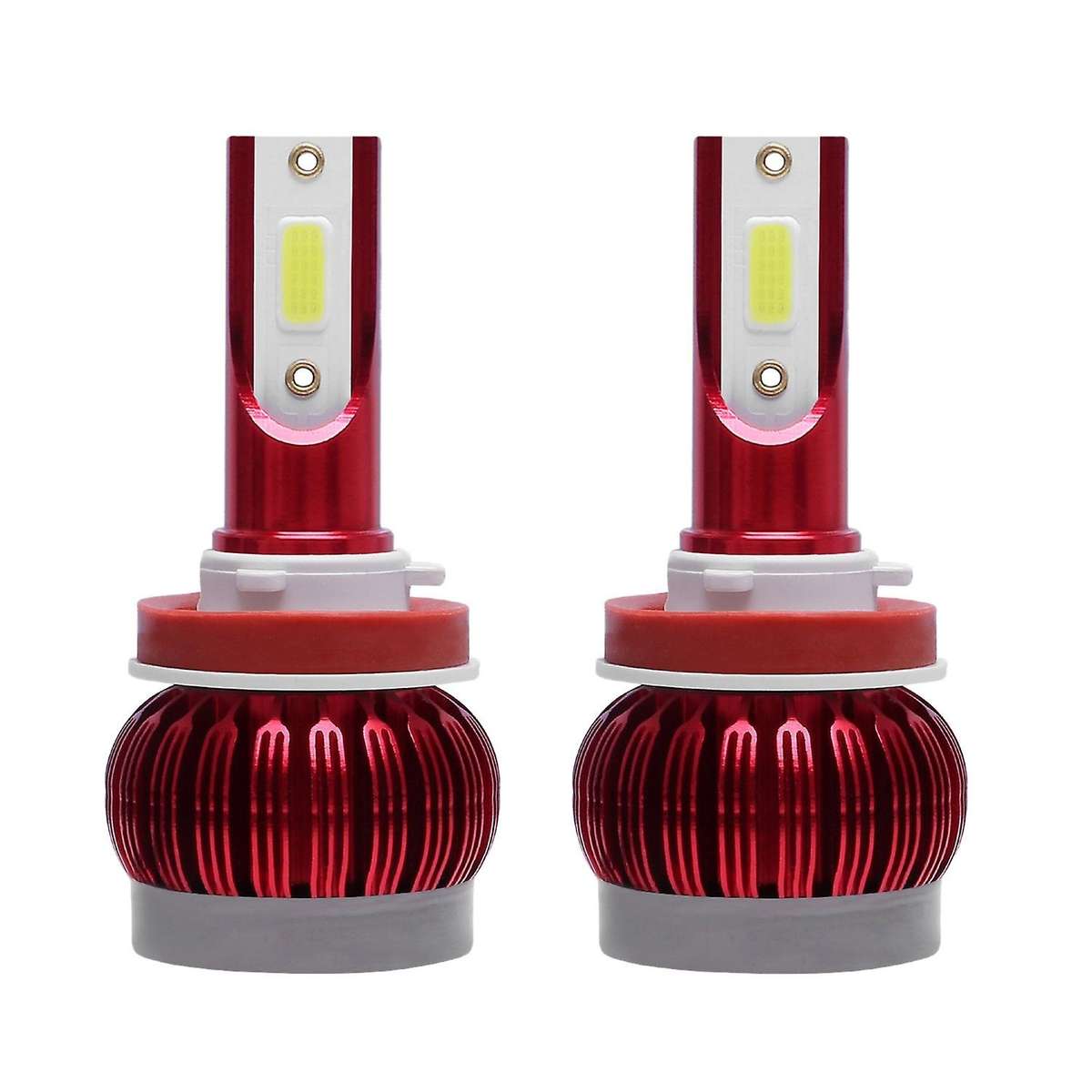 2800W Mini H8/H9/H11 LED Headlight Conversion Fog Bulb Kit 420000LM White 6000K X