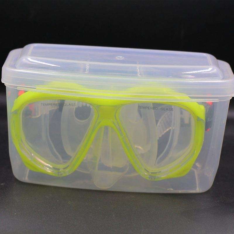 2pack Scuba Mask Box Diving Snorkel Mask Storage Case Pressure-proof Dust-proof Case