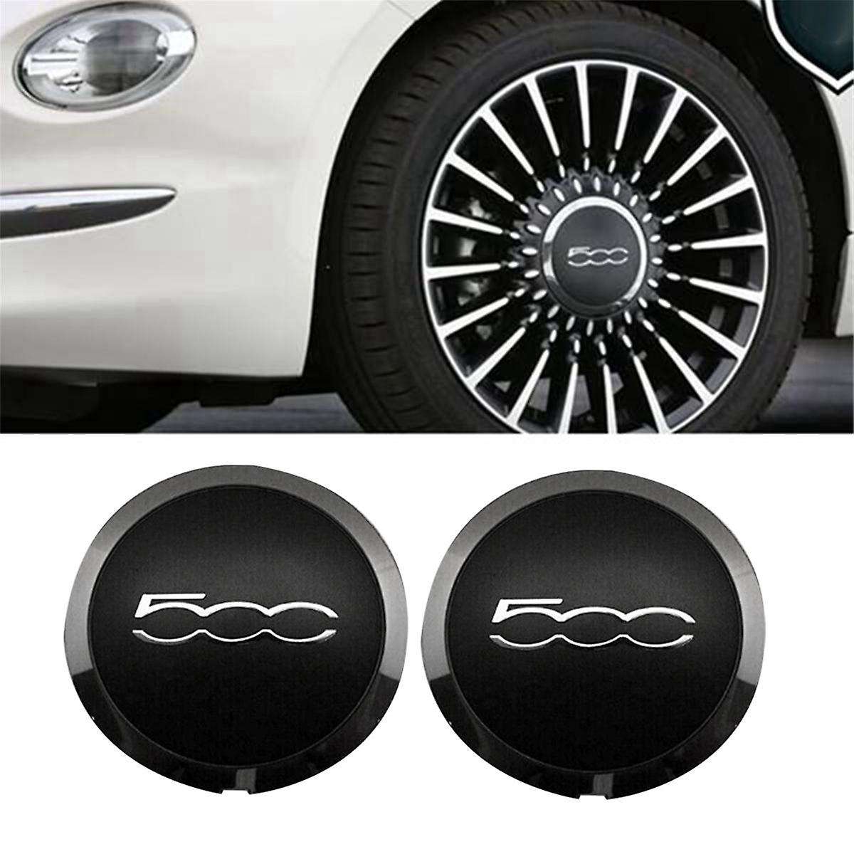 2Pcs 133mm Hubcap for Wheels Centre Hub Caps 68078419AC 68078421AC Dust Cover 51884863 Black