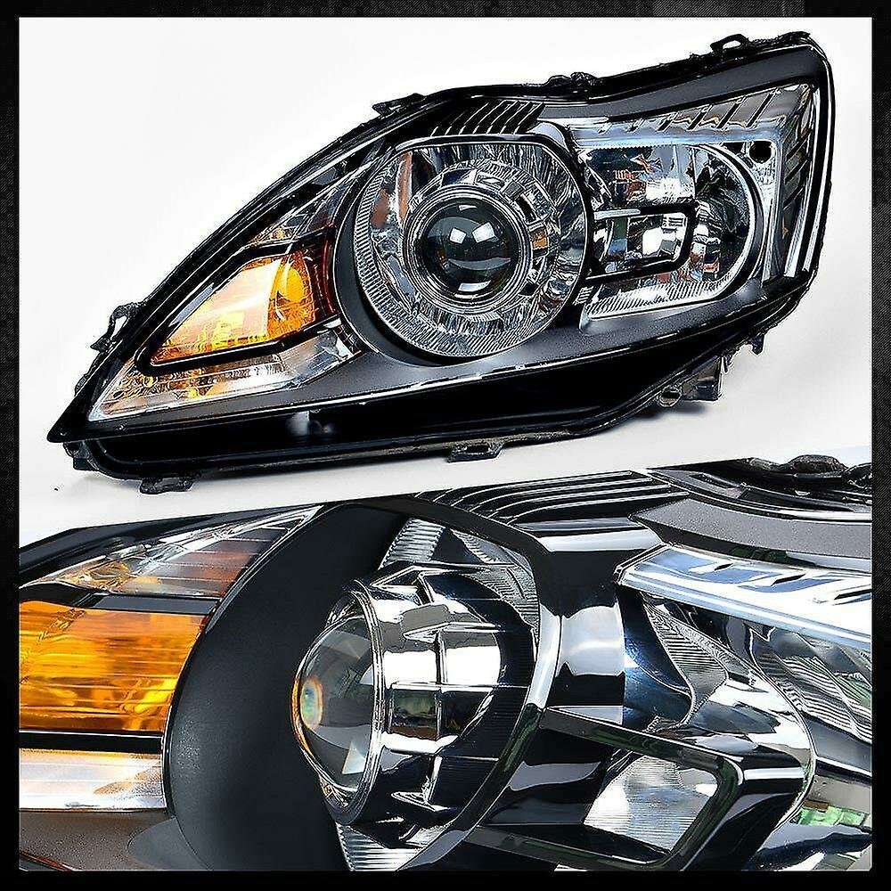 2Pcs 2.5 Inch Universal HID Projector Lens Silver Shroud for H1 LED Bulb Car Headlight