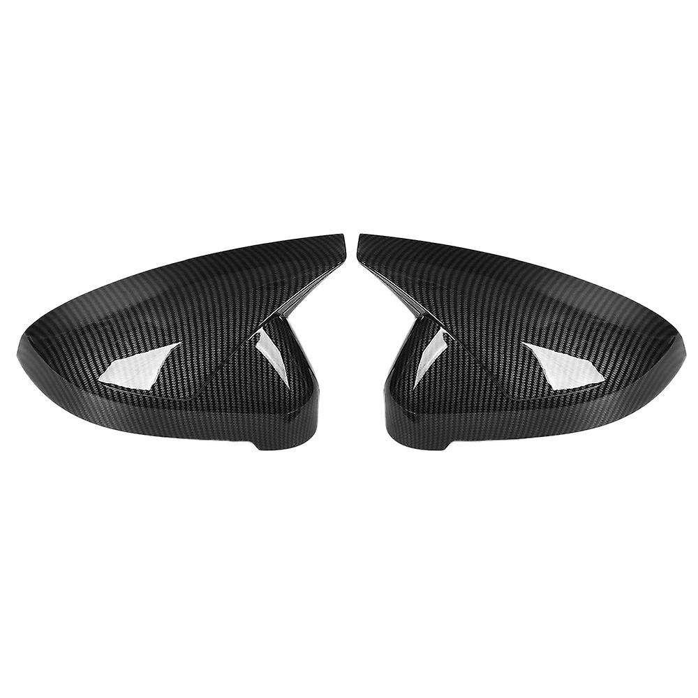 2Pcs A4 Mirror Cover Add-on Car Rear View Rearview Side Mirror Cover Cap for- A4 S4 RS4 A5 S5 RS5 20