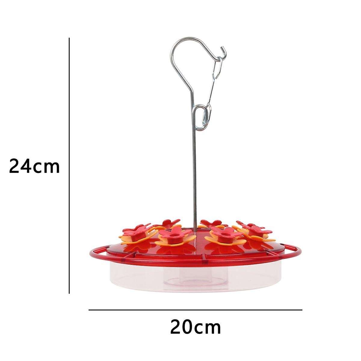 2Pcs Bird Feeder Hanging Red Hooked Bird Feeder Bird Feeder