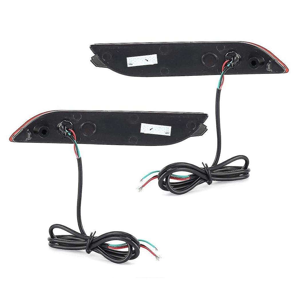 2Pcs Brake Light, Car DRL LED Bumper Tail Light Brake Reflector Fog Lamp for 2018-2020