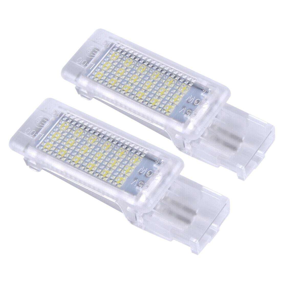 2Pcs Car LED Footwell Light Trunk Lamp for Golf Plus CC Tourage Red LED