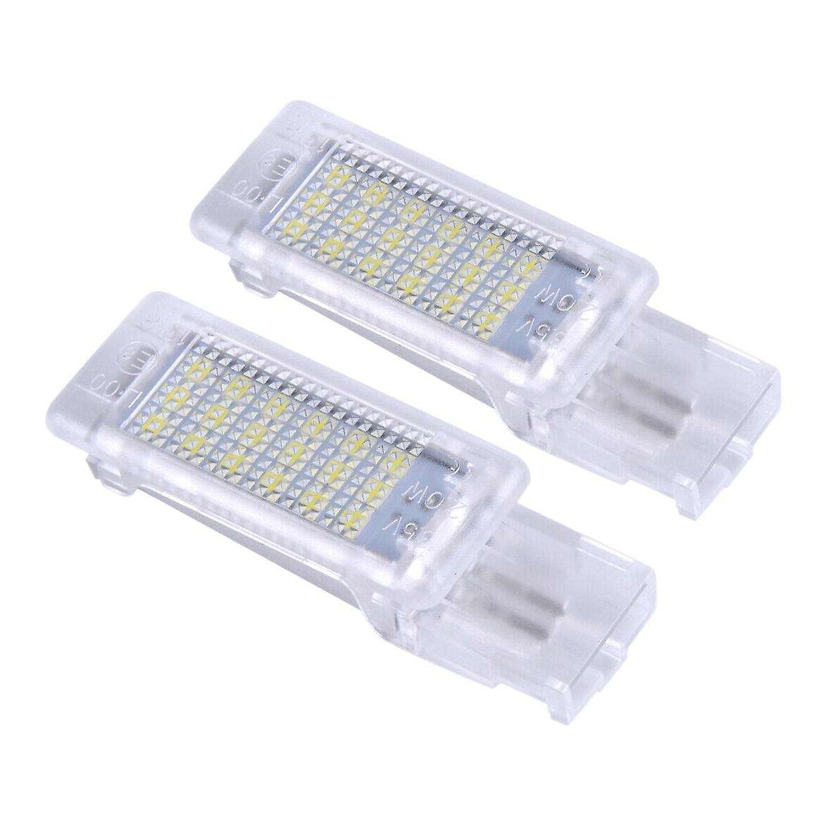 2Pcs Car LED Footwell Light Trunk Lamp for Golf Plus CC Tourage Blue LED