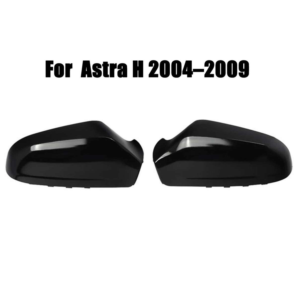2pcs Car Rearview Mirror Cover Cap Reversing Rear View Mirror Shell for Opel Astra H 2004-2009