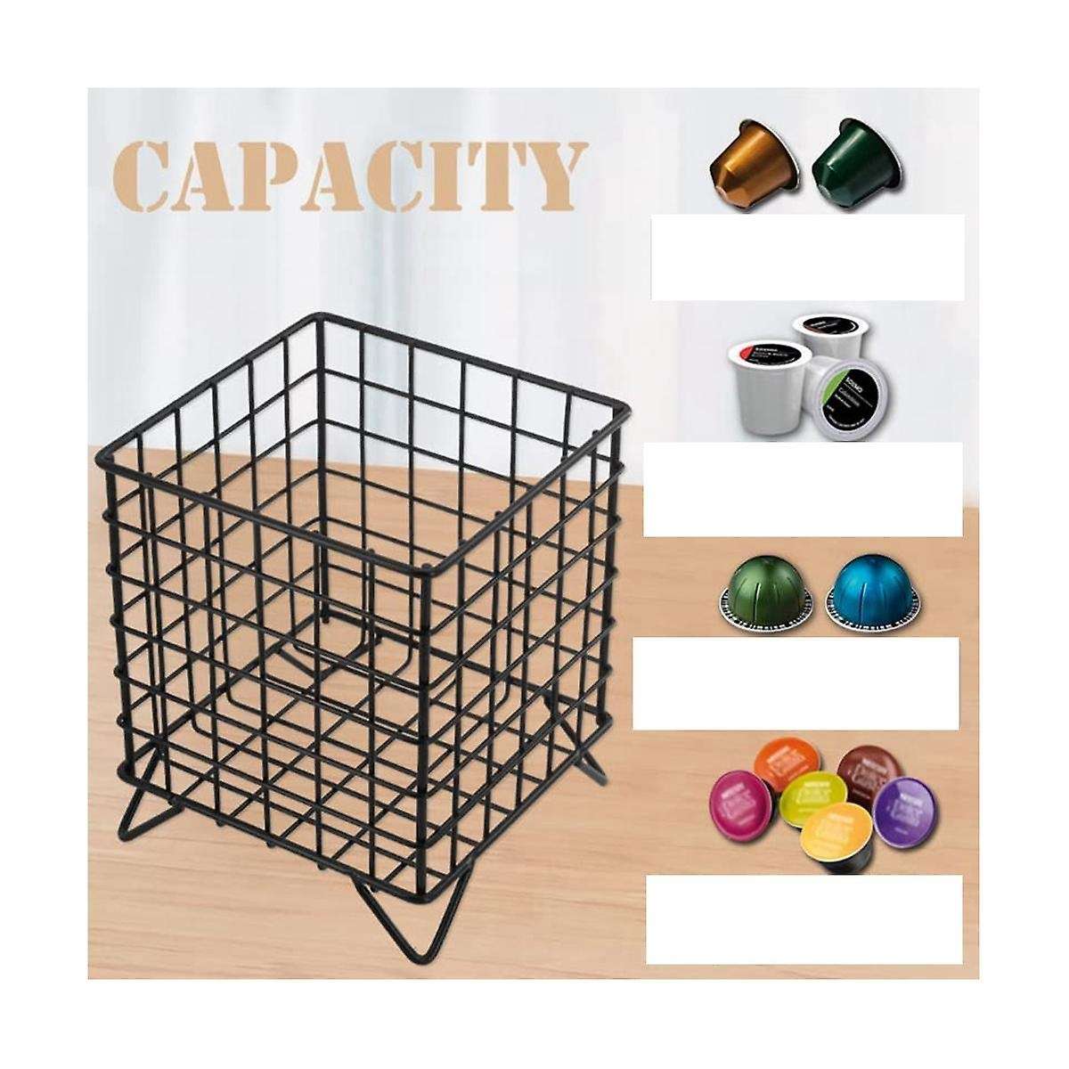 2PCS Coffee Pod Holder,K Cup Organizer,Coffee Bar Organizer,K Cup Organizer,Coffee Pod Storage Orga
