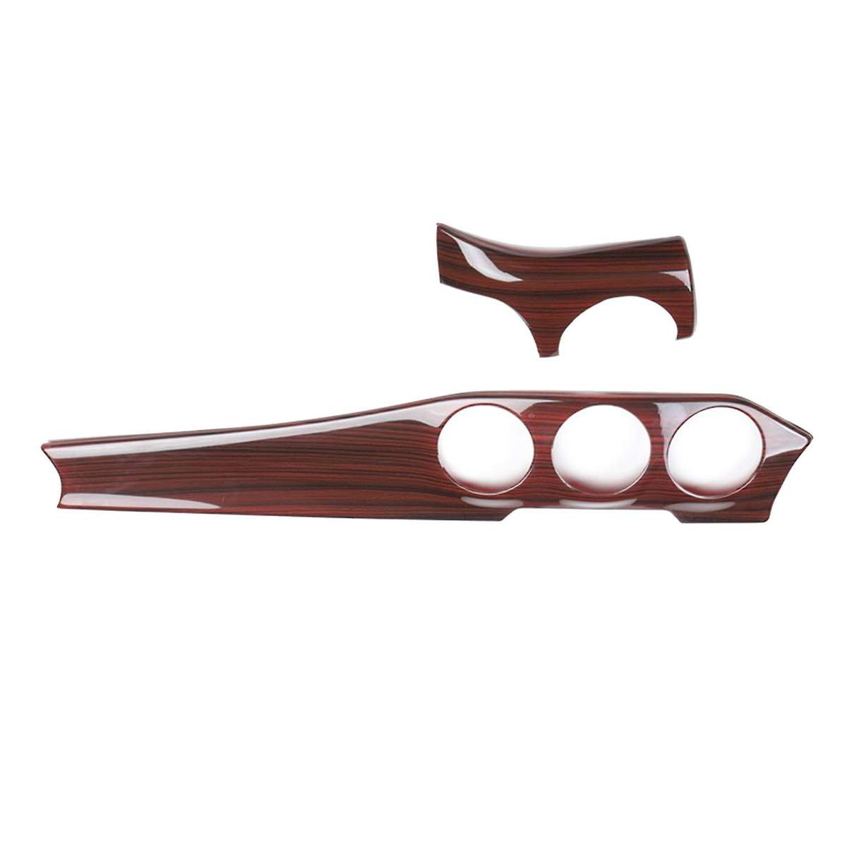 2Pcs Dashboard Air Condition Panel Trim Strip & Air Outlet Panel for W176 GLA X156 CLA C117 13-19 LH