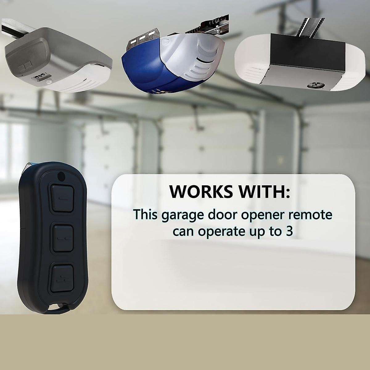 2PCS Garage Door Opener Remote Replacement for GM3T Overhead ACSCTG & MAT90 GM3T-BX