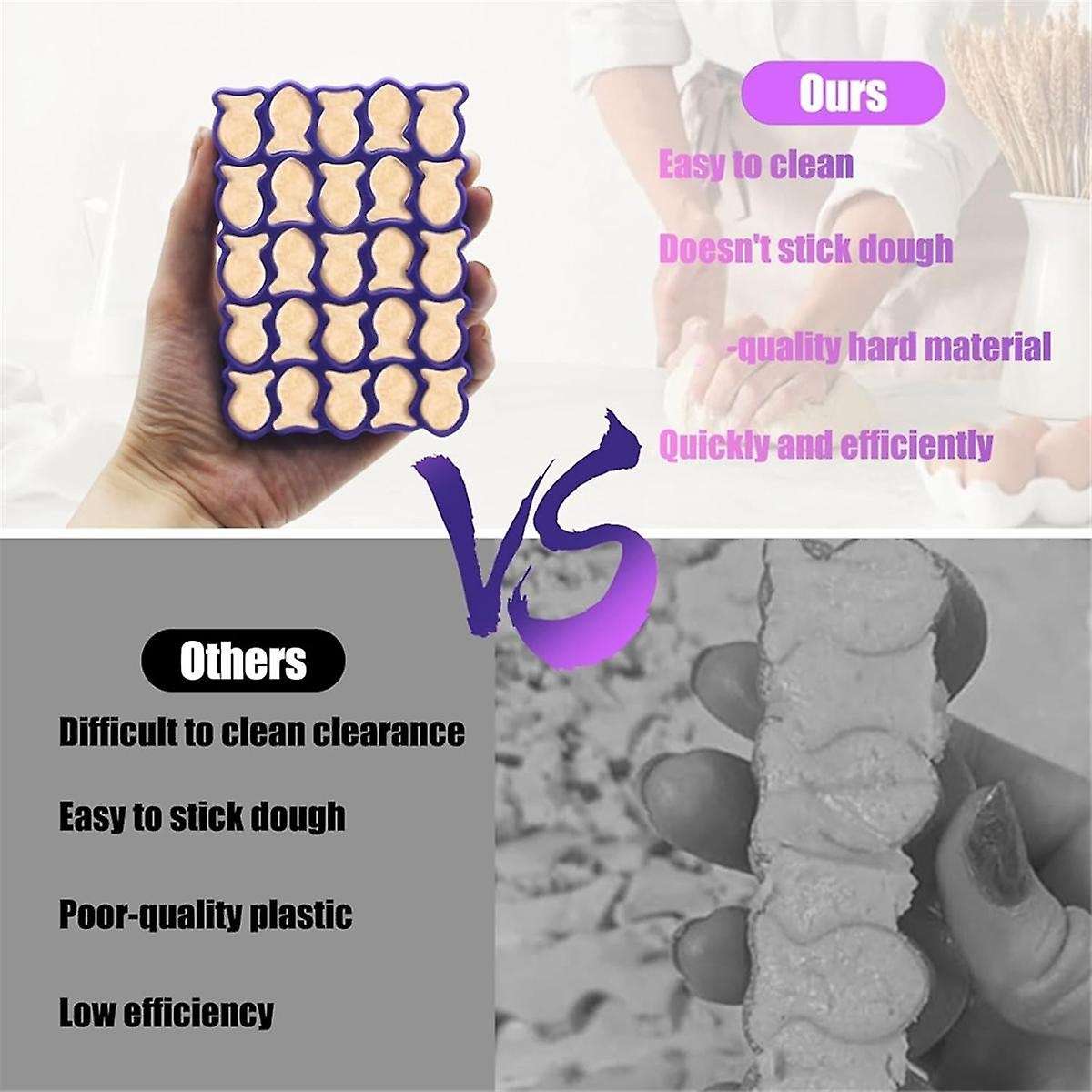 2PCS Gold Fish Cracker Cutter, 25-Cavity Mini Goldfish Cookie Cutters, Gold Fish Cutter for Crackers